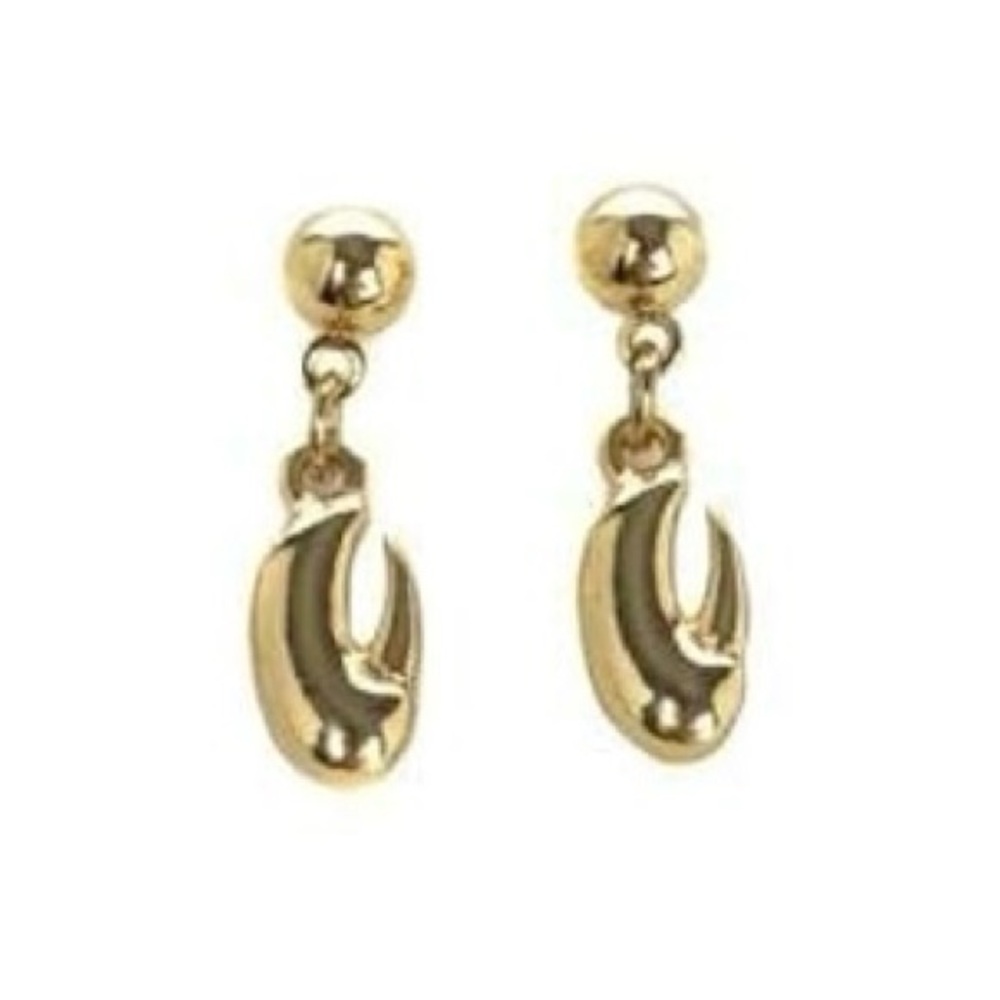 New Without Tags Iconic FRIENDS Lobster Claw Earrings